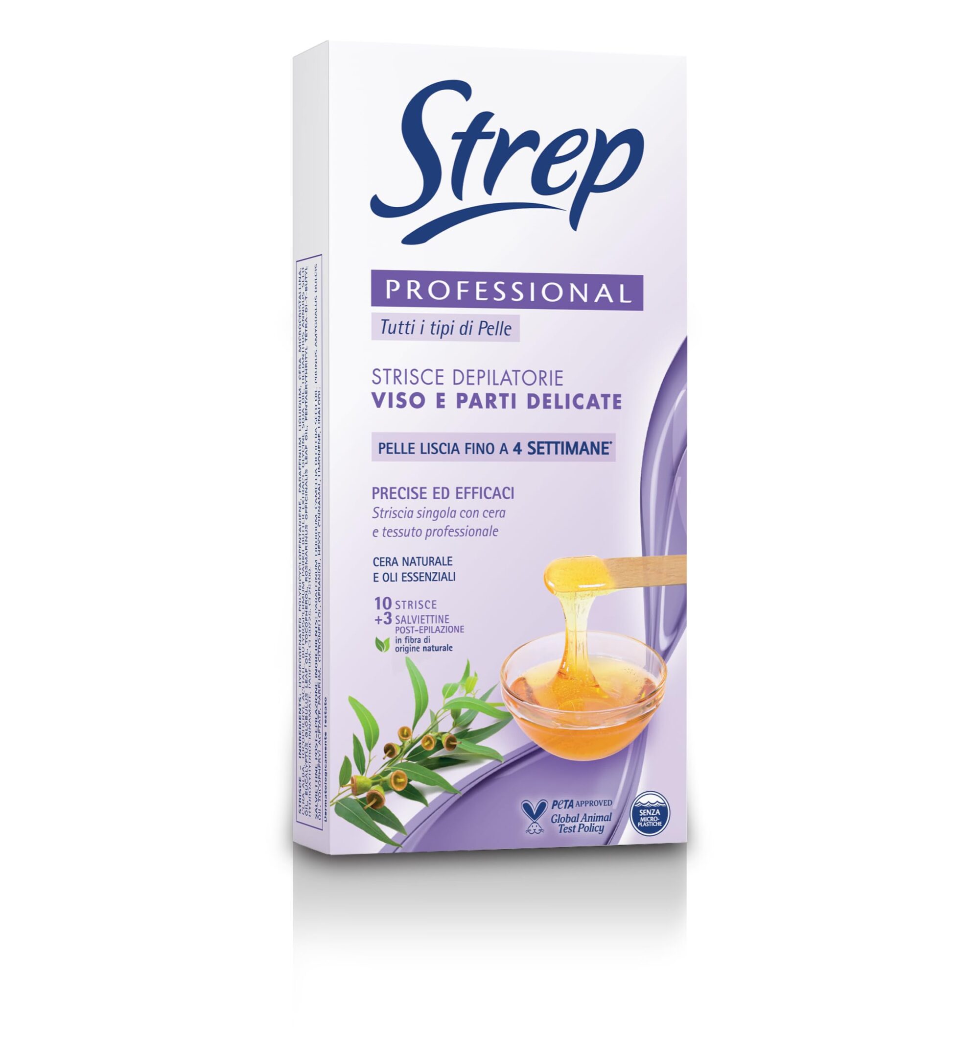 STREP Strisce visoparti delicate depil.* 10 pz. - Depilatories