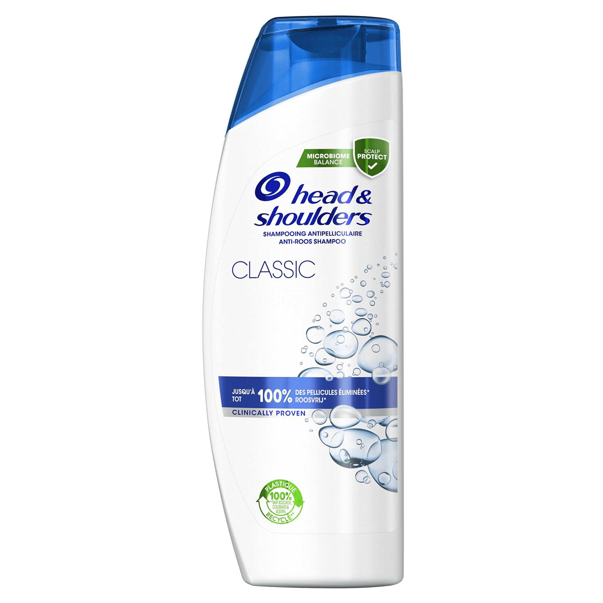 Head & Shoulders Classic Anti-Dandruff Shampoo, Up to 100% of Dandruff Removed, Clinically Proven, Dermatological Tested 500 ml