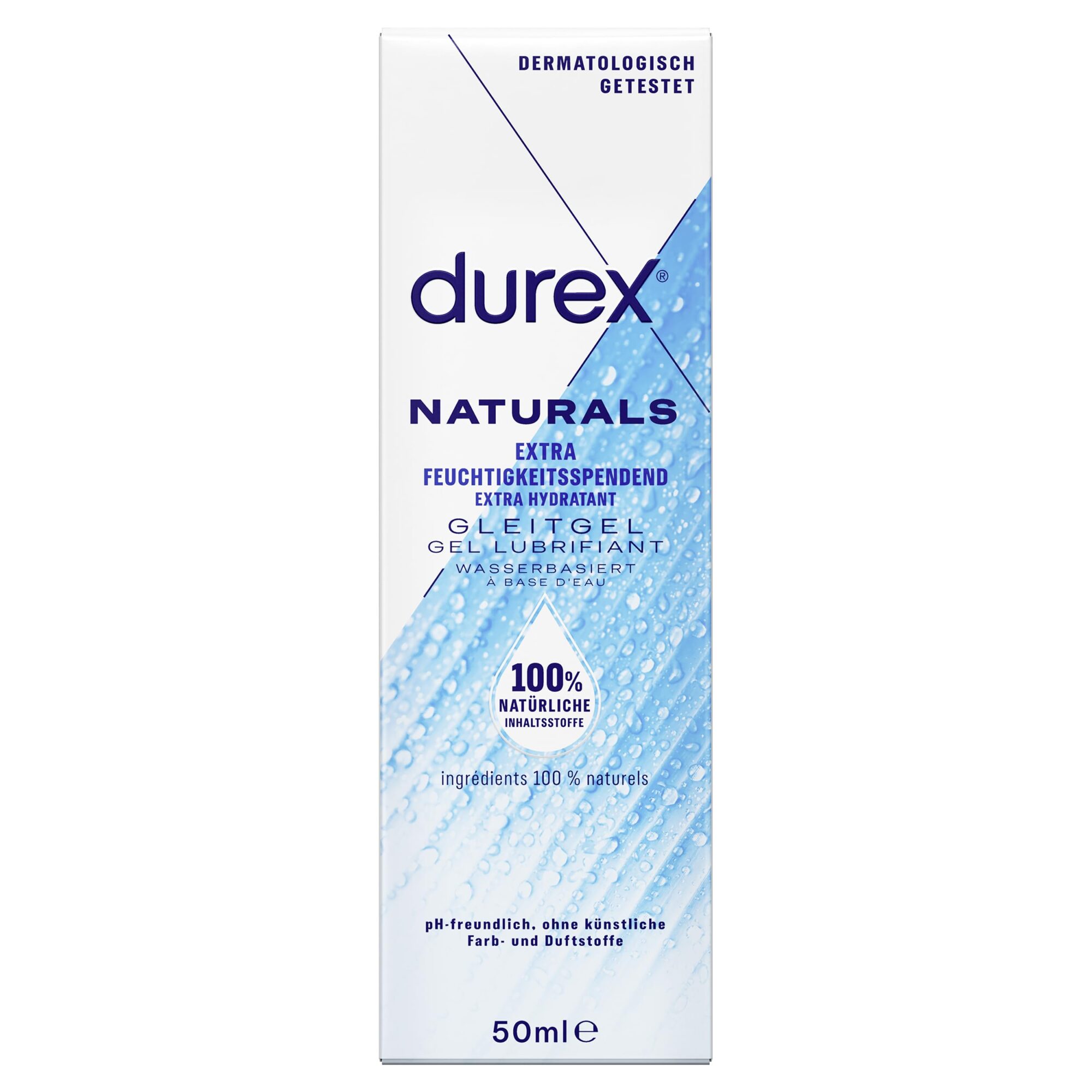 Durex Naturals Lubricant Transparent 50 ml