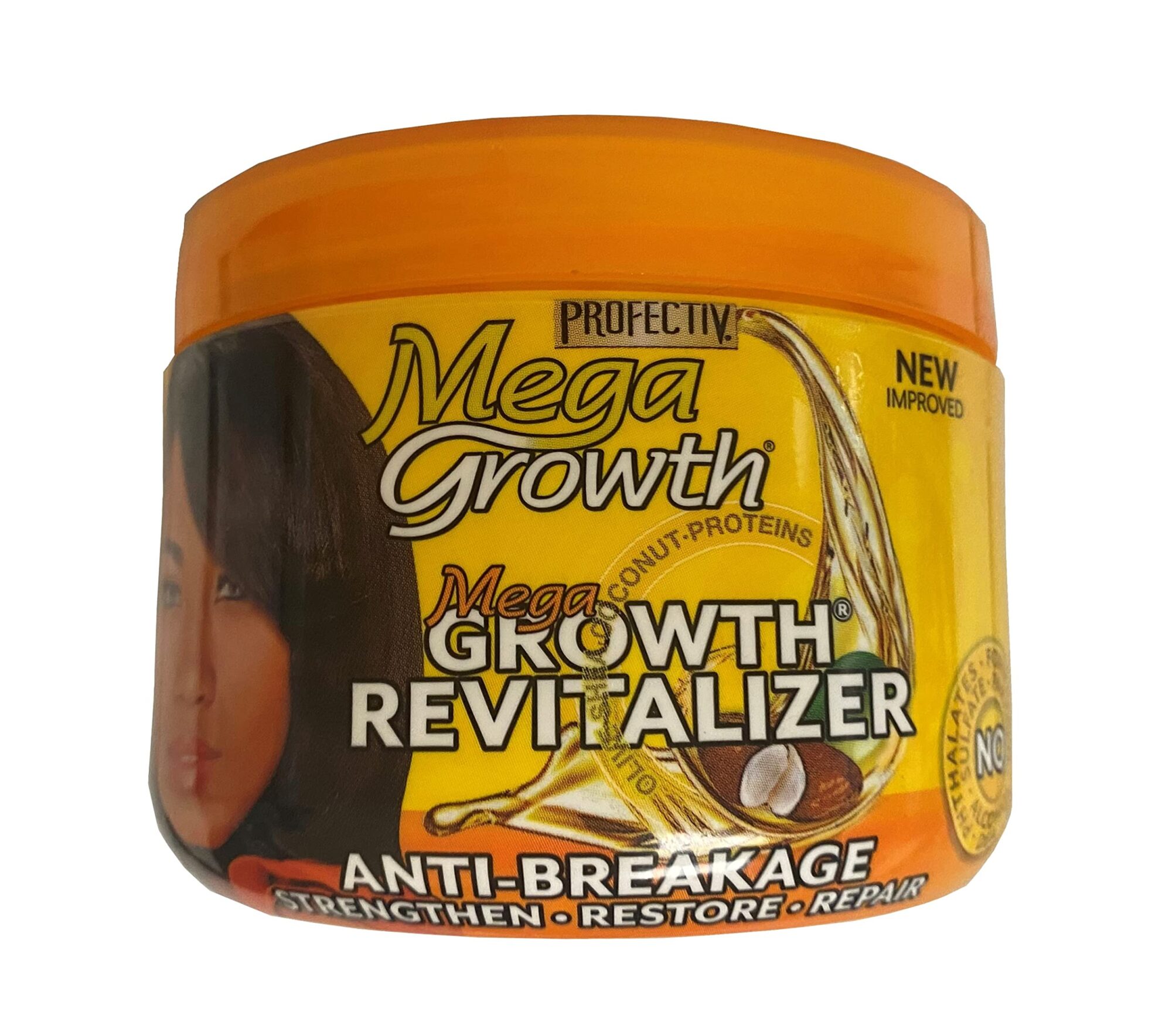 Profectiv Mega Growth Revitalizer Hair And Scalp Moisturant, 5 Oz Pack Of 2