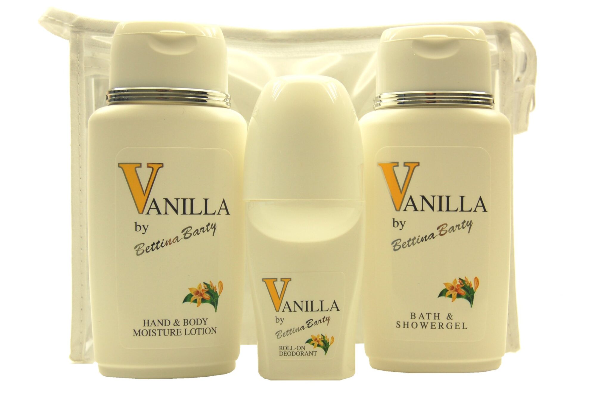 Bettina Barty 27 Mini Travel Set Vanilla Pack of 4