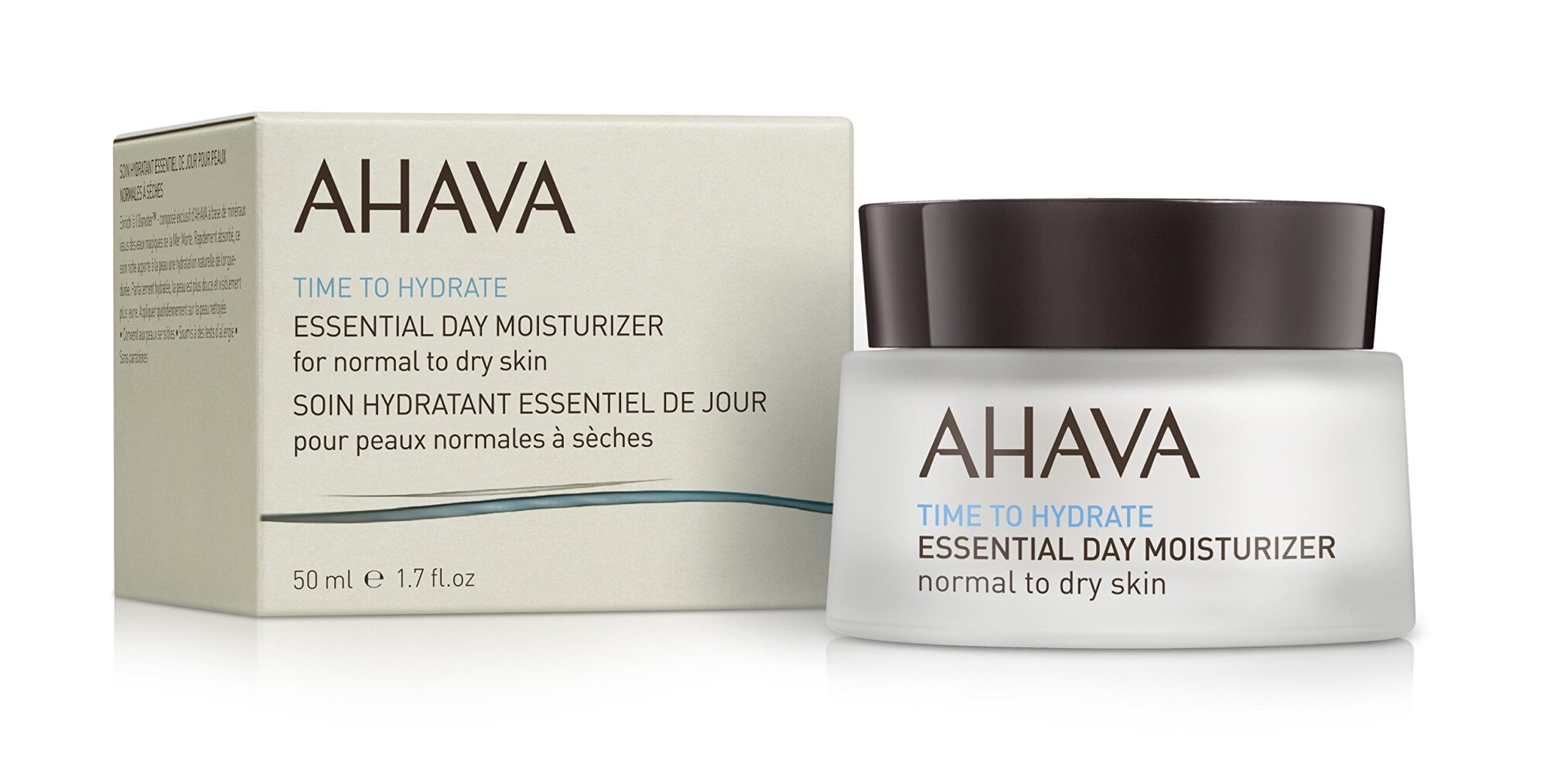 AHAVA Essential Day Moisturiser, Normal to Dry Skin, 50 ml