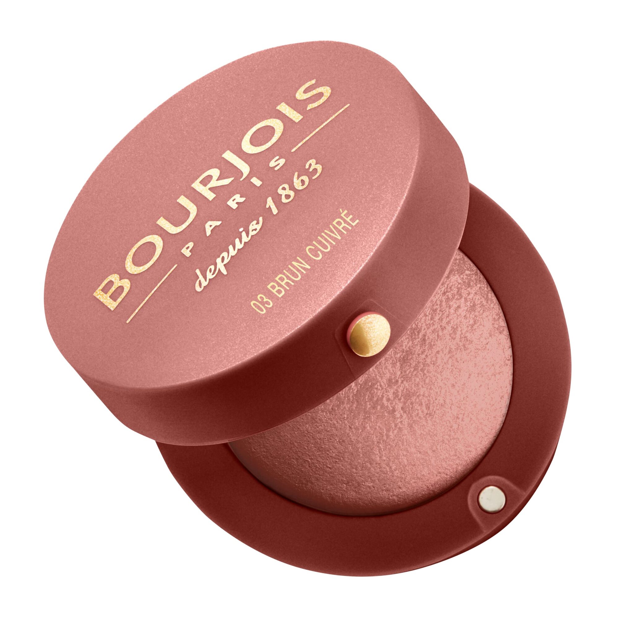 Bourjois Little Round Pot Blusher 3 Brun Cuivr?, 2.5g