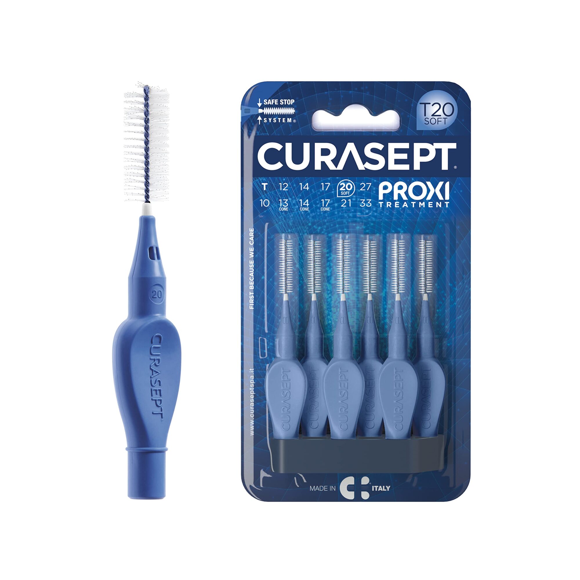 Curasept Proxi T20 Soft Blue 6 Pieces